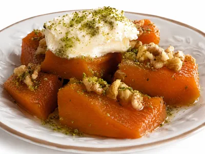 Kabak Tatlısı (Kaymaklı)